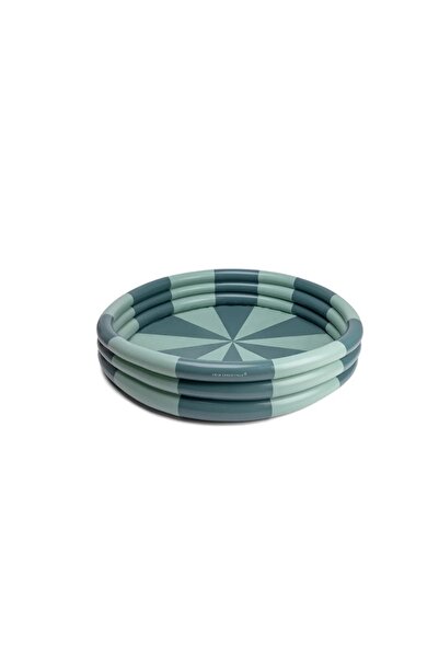 Swim Essentials Green Stripes Çocuk Şişme Oyun ve Yüzme Havuzu 150cm