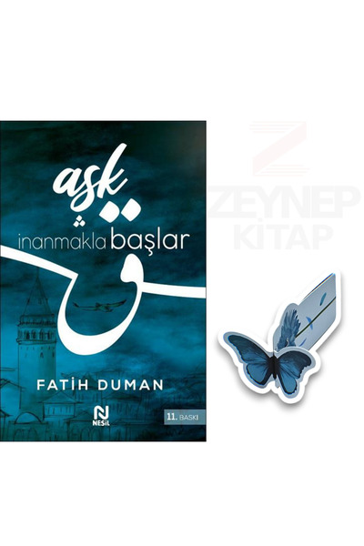 Nesil Yayınları Aşk İnanmakla Başlar - Fatih Duman(Özel Tasarım Hareketli Kel...