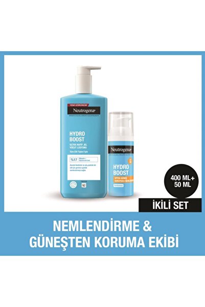 Neutrogena Hydro Boost SPF 50 Nemlendirici + Losyon
