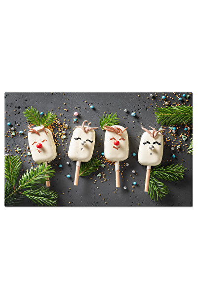 StoryGift Romania Tablou Canvas Delicii Festive Gheata Infrumusetata Ca Ornam...