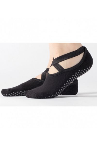 OEM Sosete Antiderapante Pentru Yoga, Negre, Marime 36-42