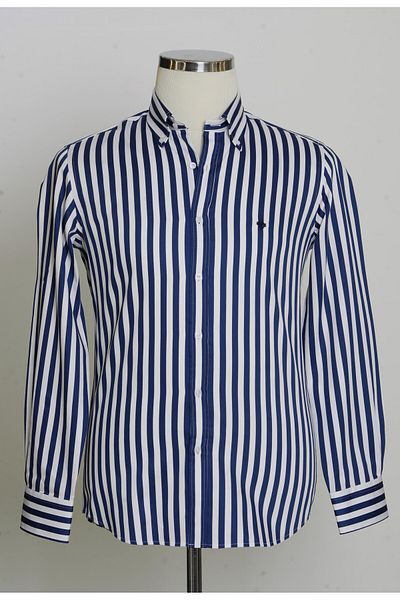 Paul Martin Canadian Paul Martin Canadian 100% Cotton Satin Fabric Sports Shirt Regular Fitpm3558R4