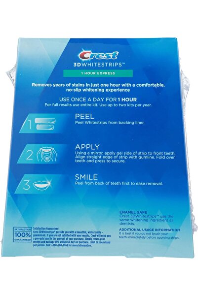 CREST 3D Teeth Whitening Kit with 20 Pieces