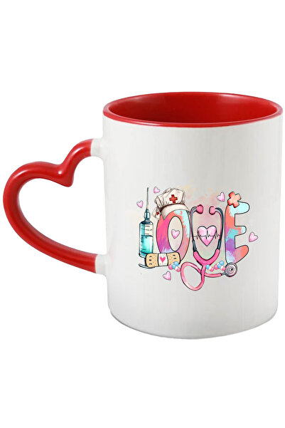 StoryGift Romania Cana Cu Mesajul "love", Profesie, Ilustratie, Munca, Dedica...