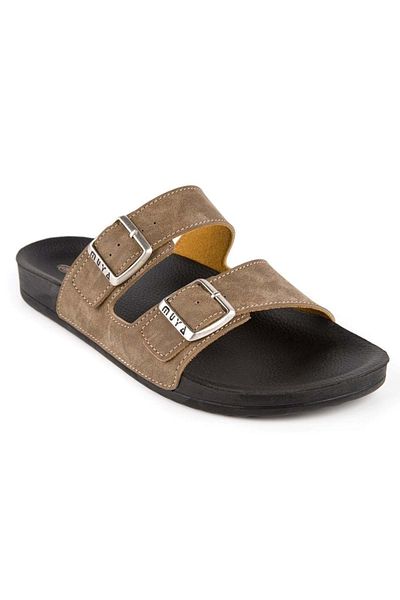 Muya Nova Orthopedic Sole Men's Slippers – Mink |   Daily Comfort