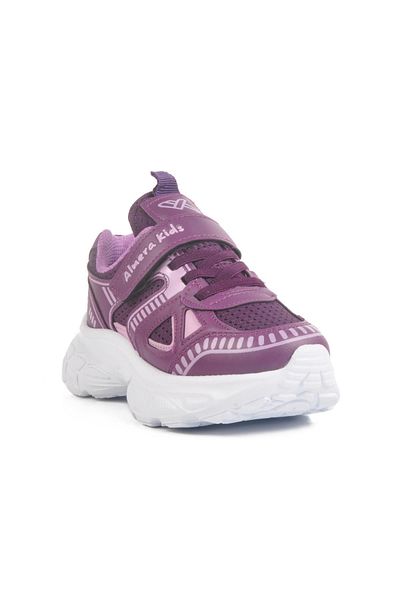 WALKWAY Purple-Lilac Children's Sports Shoes Almera 1500 P