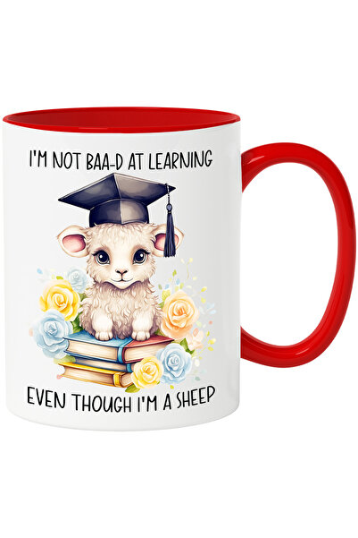 StoryGift Romania Cana Cu O Oita Care Poarta O Palarie De Absolvire | A Invat...