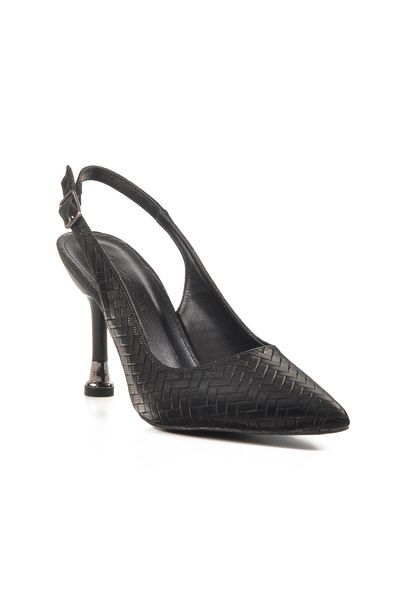 Pierre Cardin Pc-54539 Z Black Women's Evening Dress Shoes