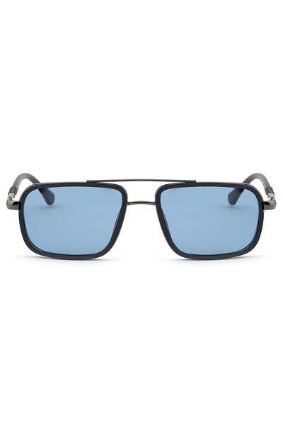 Angel Eyes Rectangle Design Black Frame Scam Polarized Glasses Women&Men
