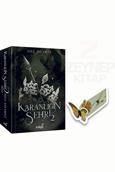 İndigo Kitap Karanlığın Şehri 2(KARTONKAPAK)(Özel Tasarım Kelebek Ayraç Hediye)