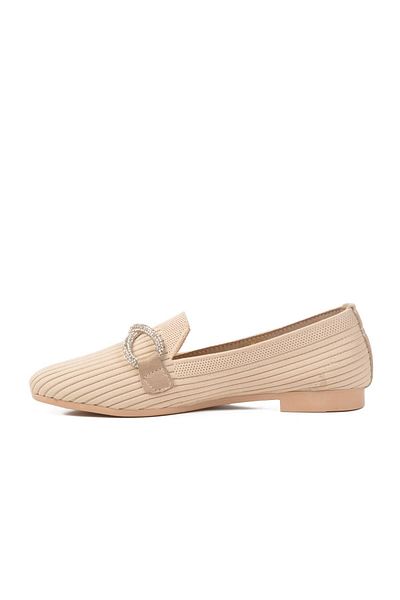 AYAKMOD 517029 Z Beige Women's Knitwear Stone Ballerina Ballet