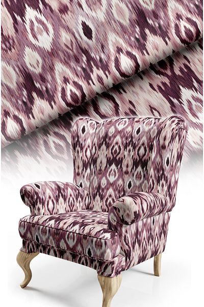 CANİLA Ethnic Modern Digital Printed Upholstery Sofa Fabric