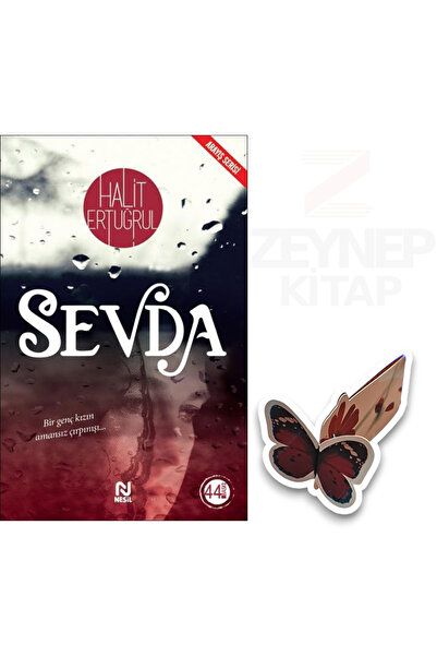 Nesil Yayınları Sevda - Halit Ertuğrul(Özel Tasarım Kelebek Ayraç Hediye)