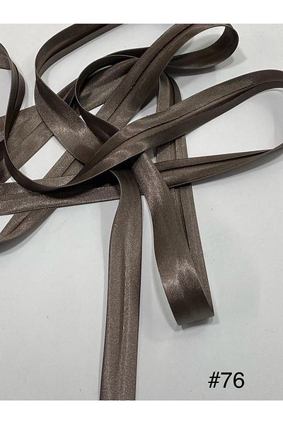 karantuhafiye Satin Bias 2 cm / Satin Bias Bias / 25 Meters