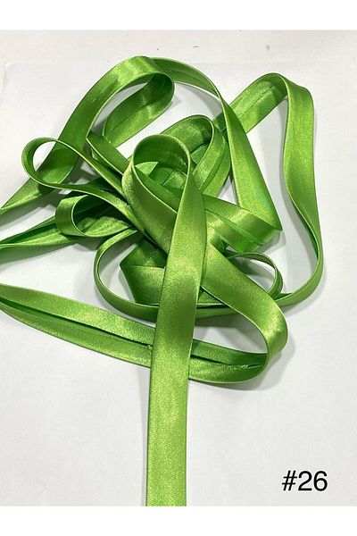 karantuhafiye Satin Bias 2 cm / Satin Bias Bias / 25 Meters
