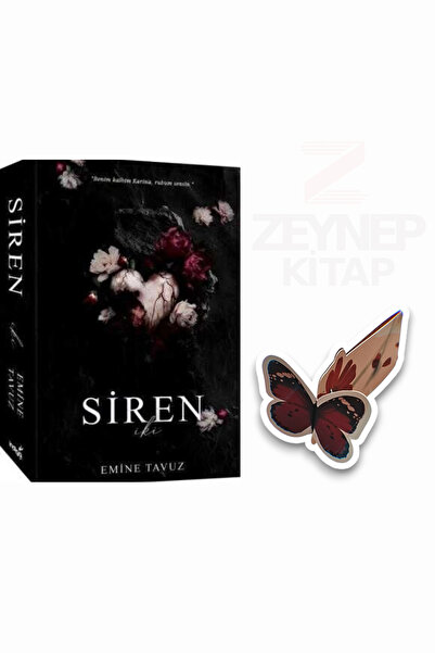 İndigo Kitap Siren 2 - Emine Tavuz(KARTONKAPAK)(Özel Tasarım Kelebek Ayraç He...