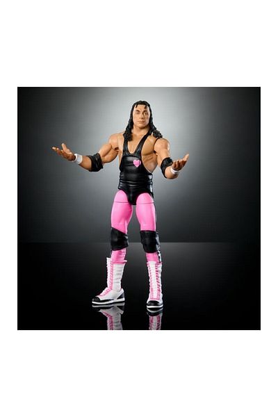 mattel WWE WrestleMania Elite Collection Action Figure Bret "Hit Man" Hart 15 cm