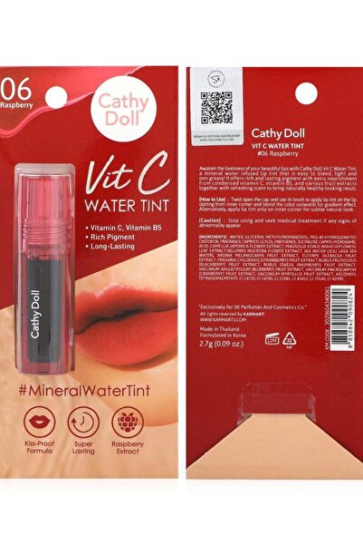 Cathy Doll صبغة فيتامين سي المائية 06 توت العليق