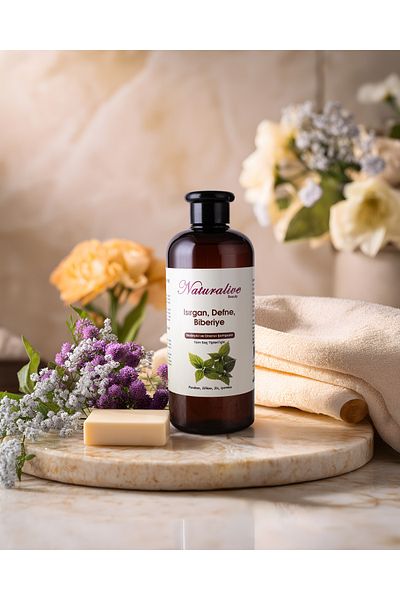 naturalive Shampoo for All Hair Types 500ml Gmdes Certified Natural Domestic Production
