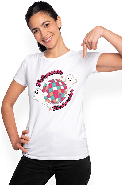 StoryGift Romania Tricou Femei Petrecerea Fantomelor H4allowen Film Horror Cu...