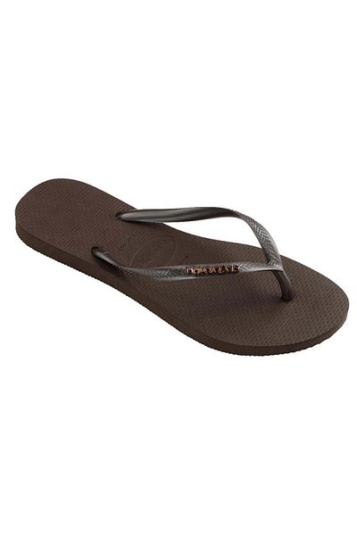 Havaianas Hav. Slim Women's Brown Slippers 4119875