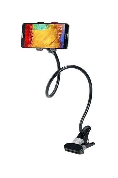 Generic Flexible Mobile Phone Holder Mount Black