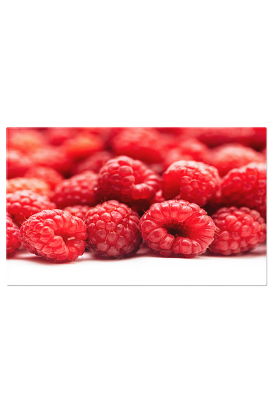 StoryGift Romania Tablou Canvas: Zmeura Bio - Gustari Sanatoase Si Colorate