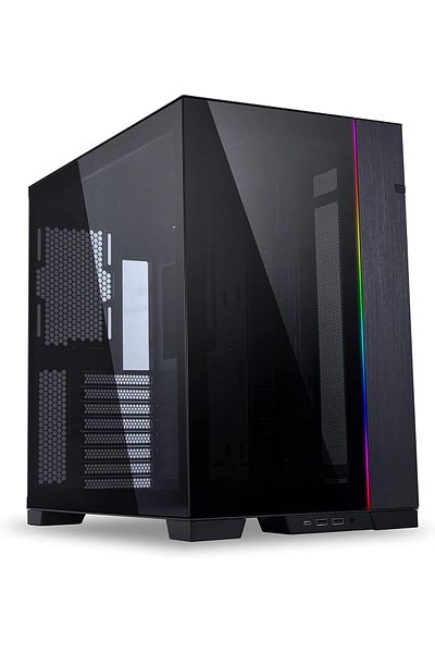 Lian Li O11 Dynamic EVO Black Aluminum Steel Mid Tower ATX Case