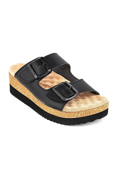 Muya Recast Women's Slippers – Anatomical Orthopedic Sole with Heel Spur Support