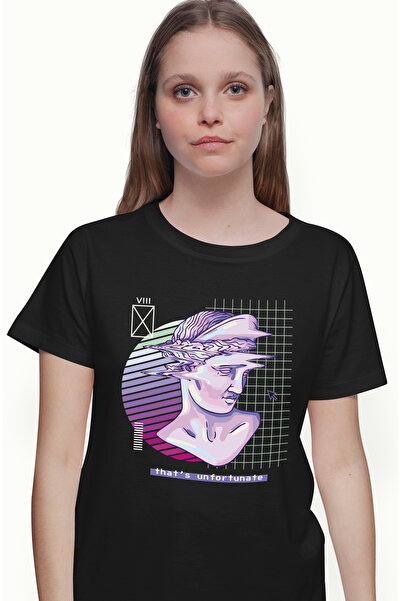 StoryGift Romania Tricou Femei Personalizata Statuie Abstracta Cu Mesajul In ...