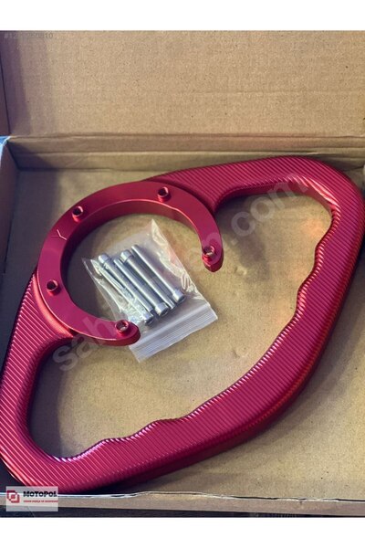 monero YAMAHA DEPO ÜSTÜ YOLCU TUTUNMA BRAKETİ (ARTÇI TUTAMAÇ) KIRMIZI MT-25 -...