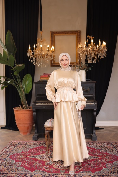 ALPARYA Etekli Bluz Takım