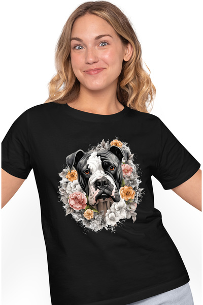 StoryGift Romania Tricou Femei Cu O Inima Facuta Din Flori, Ilustratie, Mov, ...