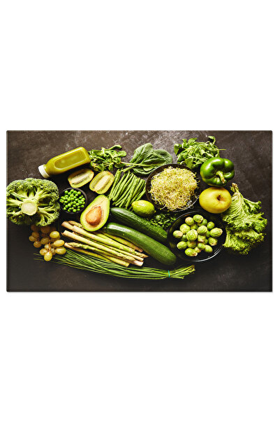 StoryGift Romania Tablou Canvas Cu Ingrediente Vegetariene - Mancare, Avocado, Dieta