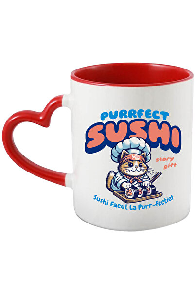 StoryGift Romania Cana Cu Pisica Cheff Bucatar Cu Palarie Si Bandana Ninja St...