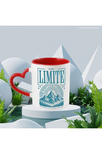 StoryGift Romania Mug without limits, mountains pass, motivated, nature, camping, 330ml, Ceramic with Handle, With, STG.