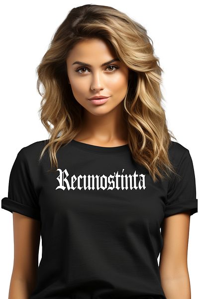 StoryGift Romania Tricou Femei Recunostinta, Mesaj Motivational, Cuvant, Text Inspirational, Self Blk_l