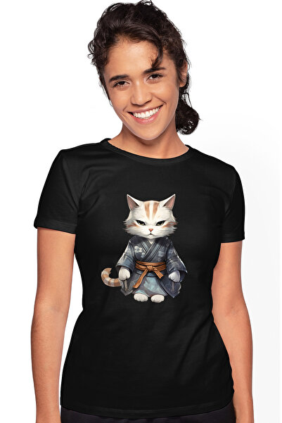 StoryGift Romania Tricou Femei Cu O Pisica Furioasa, Ilustratie, In Vesminte ...