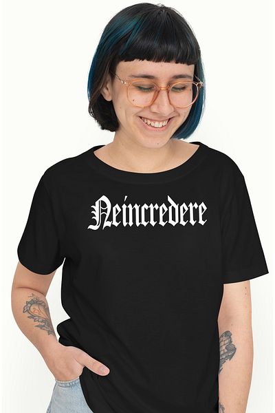 StoryGift Romania Tricou Femei Neincredere, Mesaj Motivational, Cuvant, Text Inspirational, Self C Blk_l