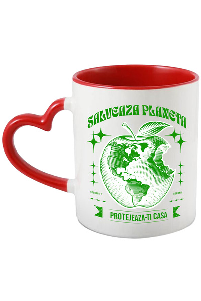 StoryGift Romania Cana Salveaza Planeta, Pamant In Forma De Mar Muscat, 330ml...