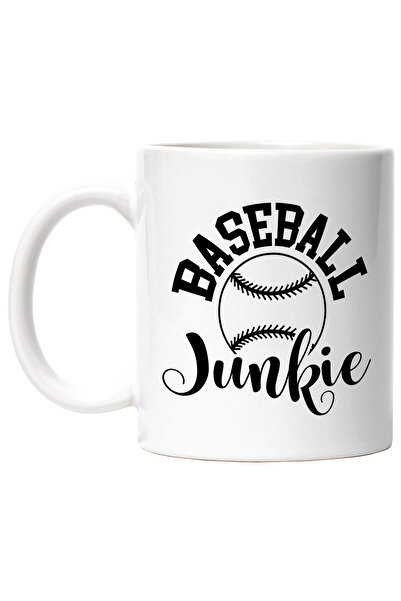 StoryGift Romania Cana Cu Minge De Baseball Si Textul "baseball Junkie" - Dep...