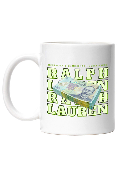 StoryGift Romania Cana _ralph Lauren_ - 100 Lei Romanesti, 330ml, Ceramic Cu ...