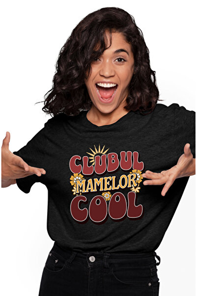 StoryGift Romania Tricou Femei Clubul Mamelor Cool, Familie , Iubirea Prieten...