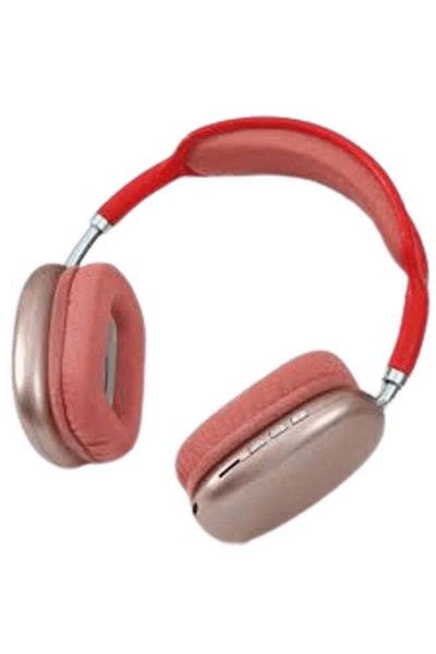 Generic P9 Bluetooth Wireless Headset With Mic Red