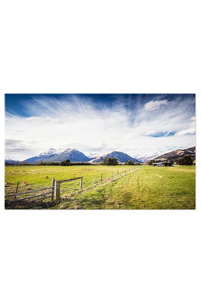 StoryGift Romania Tablou Canvas In Jurul Peisajului Din Glenorchy Si Paradis In Noua Zeelanda, Frumos, Rece, Idil