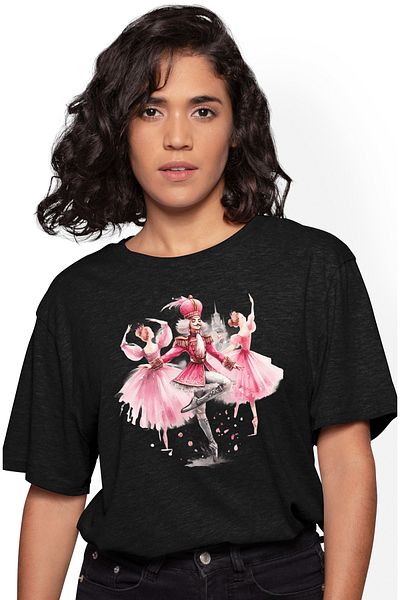 StoryGift Romania Tricou Femei Cu 2 Femei Si Un Soldat Care Danseaza La Un Bal, Petrecere, Haine D Blk_l