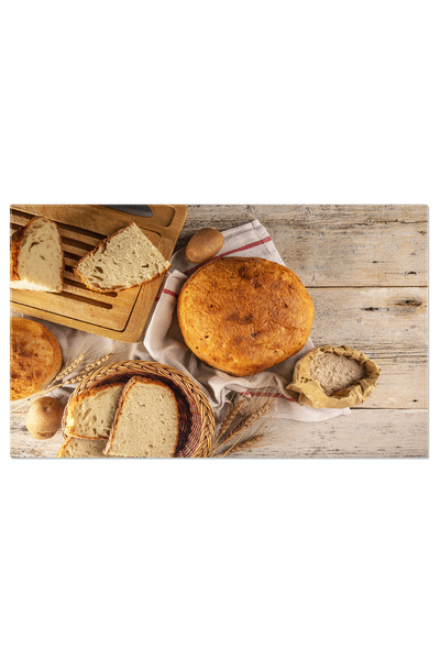 StoryGift Romania Tablou Canvas Prospat Si Apetisant Paine Proaspata, O Imagi...