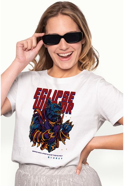 StoryGift Romania Women's T-Shirt With Message In English Eclipse Warrior, Werewolf, Mutant, X-men, Marve WHT_XL,STG2505