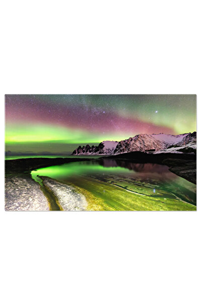 StoryGift Romania Tablou Canvas Coasta Cu Valuri Din Perspectiva Aeriana Aeri...