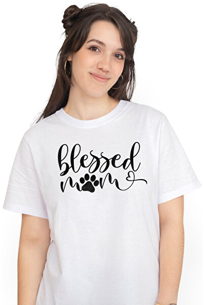 StoryGift Romania Tricou Femei Cu O Labuta Si O Inimioara Cu Mesajul "blessed...